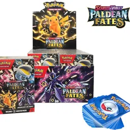 bestdeals Latest New Pokemon Cards 50 Card Booster TCG Playing PALDEA-picture-16