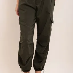 a r j fashion Women Relaxed Multicolor Polyester Trousers-picture-27