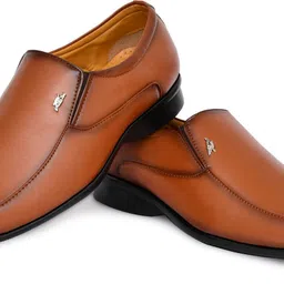 kickonus Men's Formal Slip-On Shoes | Classic Style | Office Wear | Stylish & Comfortable Mocassin For Men image 3