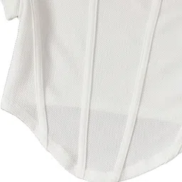 trendystar Casual Regular Sleeves Self Design Women White Top image 3