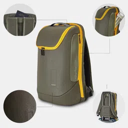 mokobara Medium 30 L Laptop Backpack The Transit Backpack - Home Grown Sunray image 4