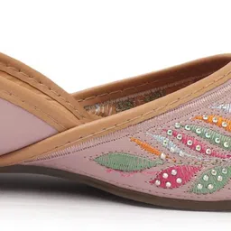 feet runner Ethnic Embroidred Jutis and Mojaris Bellies For Women image 4