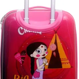 traveller choice Small Cabin Suitcase (46 cm) 4 Wheels - Chutki 18 - Multicolor image 3