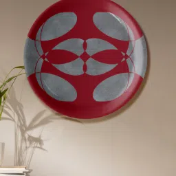 nestroots Fiery Swirls Wall Plate-picture-31