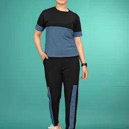 jk creation Solid Women Track Suit image 1