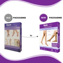 vein care Stocking for Varicose Veins - Above Knee Supoort(XS) Knee Support image 3
