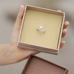 glimm jewel GLIMM GL-R16 Diamond Delight Silver Ring image 5