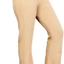 samriddh enterprise Women Regular Fit, Comfort Fit Beige Viscose Rayon Trousers-picture-45