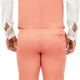 pukhtoon Men waistcoat pant set Self Design Suit image 2