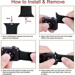 Priavy Silicone Smart Watch Strap Compatible with T800 & T900 ultra, Watch 8 & Watch 9 ultra, T10, I8 & I7 pro max, S8 ultra watch Smart Watch Strap image 5