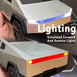 gomzy RC 1:14 Tesla Cybertruck Remote Control Simulation High Speed Racing Car image 5