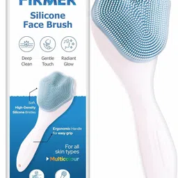 firmer Silicone Face Cleansing Brush | Soft Bristles for Deep Clean (Multicolor) Face Shaping Mask-picture-19