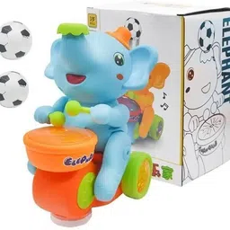 eticaf Elephant Musician Toy with Levitation Ball on Nose Along with Light & Sound-26-picture-36