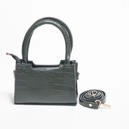 Women Green Messenger Bag-image-23