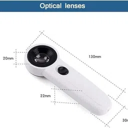 spstools SPS Sunshine MG6B-1B Magnifier Hand Magnifier With Light 21mm Multipurpose used image 3