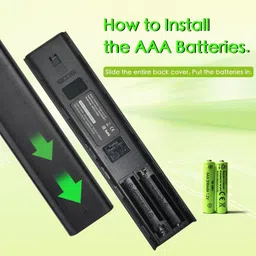 Ethereal Replacement Remote for Samsung Smart TV (2019–2025) – Voice Control Remote Compatible with Samsung Crystal UHD QLED Neo QLED 4K 8K Smart TVs | No Solarcell Remote Controller image 4