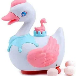 pepstter Electronic Swan Laying Egg Toy for Kids with Three Plastic Egg Will Lay Egg Toy Game Electronic Hobby Kit-picture-22