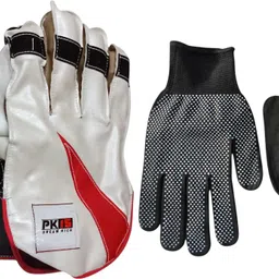 garg enterprises Inner Set Black Wicket Keeping Gloves-picture-30