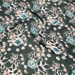 sanju Unstitched Crepe Kurta Fabric Printed image 4