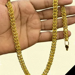 Gold-plated Plated Alloy Chain-image-83