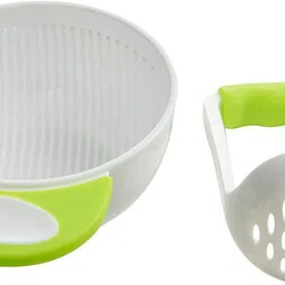 safe-o-kid Grinding Feeding Bowl, Portable Masher/Serving Bowl For Baby - Silicone image 4
