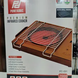 poweronic 2000 W Induction Cooktop Touch Panel image 2