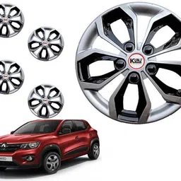 kunj autotech 14 Inch Wheel Cover Double Color Kwid Wheel Cover For Renault Kwid-picture-28