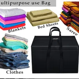 buyeasy Set of 5 Storage Bag Large Capacity, Durable & Waterproof Storage Solution Under Bed Storage image 2