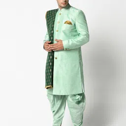 DEYANN Self Design Sherwani image 3