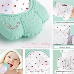 nd brothers Baby Teething Gloves Feeder image 2