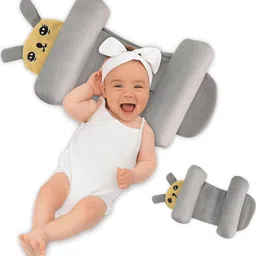 omsurajiya Microfibre Baby Pillow Pack of 1 Animals-picture-34