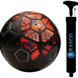 rasco COMBO CR SEVEN RED FOOTBALL WITH AIR PUMP Football - Size: 5-picture-30