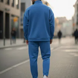 mack jonney Solid Men Track Suit image 3