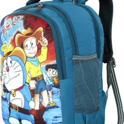 bayo Large 35 L Laptop Backpack Doraemon 18×13 inch Pre-School 47cm For 1st std-5th std Lightweight school Bag image 3