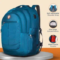 dhariwal bags Large 49 L Laptop Backpack Attached USB Cable With Rain Cover LB-108 image 2