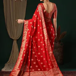 anouk Woven Kanjivaram Georgette Saree image 3