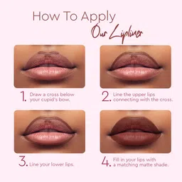 c2p pro Ultra Define Matte Finish, Waterproof & Long-Lasting Lip Liner image 4