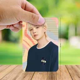 niki enterprises BTS Suga Bias Pack Photo Cards ( Set of 16 + 2 Freebies ) Fine Art Print image 3