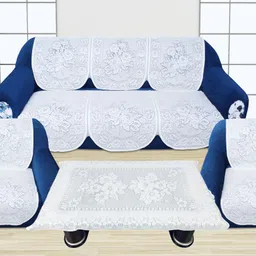 wisehome Polycotton 3+1+1 Seater Sofa Floral Cover-picture-20