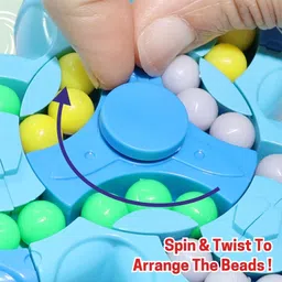 toyora Magic Bean Rotating Cube – Creative Puzzle & Stress Relief Fidget Toy for Kids image 4