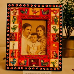 mohini Wood Table Photo Frame image 1