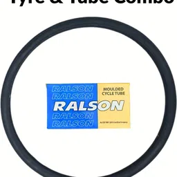 fcc racing Ralson 700x35 Bicycle Tyre with 700x35 Moulded Schrader Inner Tube Combo Tyre & Tube For Bicycle image 5