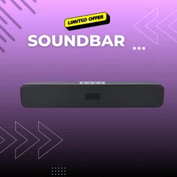 Clairbell 20W Bluetooth Soundbar with 4 Hours Wireless PlayTime Bluetooth Speakers2G61 20 W Bluetooth Soundbar-picture-22