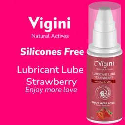 vigini Plus 100% Natural Actives Intense Blue 2 in1 Lubricating Sexual Aromaherapy Lube Lubrication Lubricant Gel for Men Women Long Time Moisutrization Water Based gel Jelly No Added Colors Non Staining Wash able� Lubricant image 2