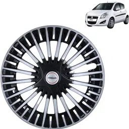 prigan Ritz Acura Black Silver 14 INCH Wheel Cover For Maruti Ritz-picture-13
