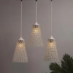 homesake Whitney White Metal Cluster Hanging Light-picture-23