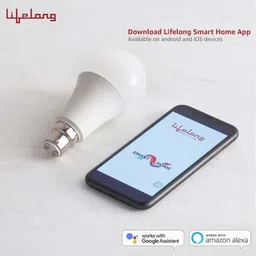 Lifelong 12W Wi-Fi Enabled LED Smart Bulb image 2