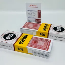 wizerdy MW 555 Mark Card Deck Set of 2 (Red) / MW 555 Marked Magic Playing Card-picture-14