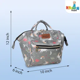 chinmay kids Baby Polyester Backpack New Born Casual Travel Outing Stylish Diaper Bag Backpack Diaper Bag image 3