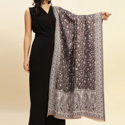GK VILLA Poly Cotton Woven Women Shawl image 5